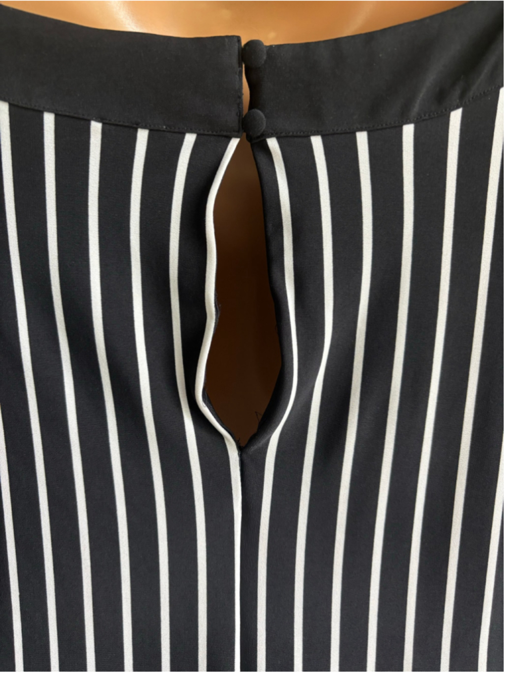 EUC Chicos Striped Dolman Sleeve Jumpsuit | Size 3 (XL) - Picture 7 of 9